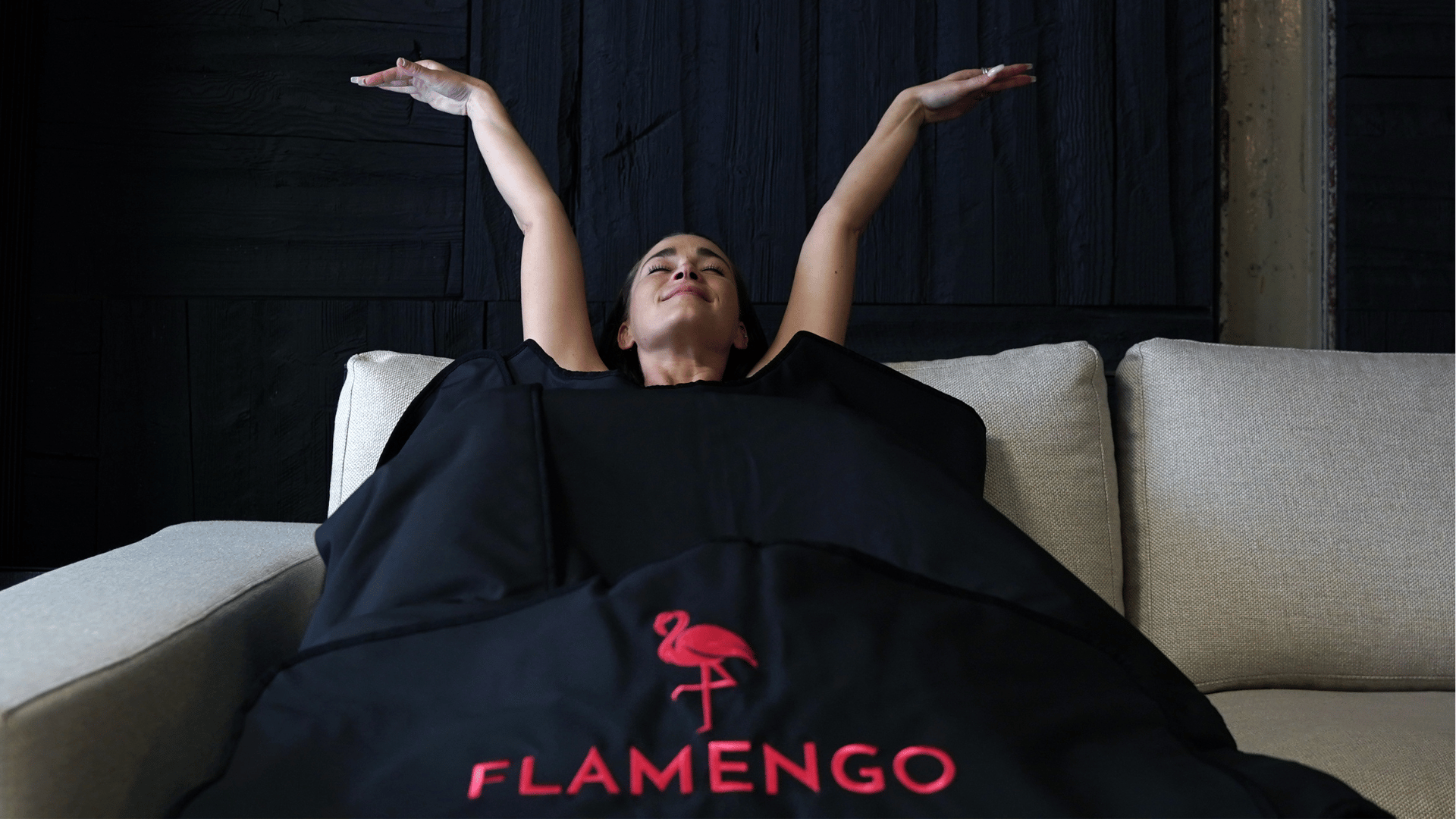 Charger la vidéo : Flamengo infrarood sauna deken video